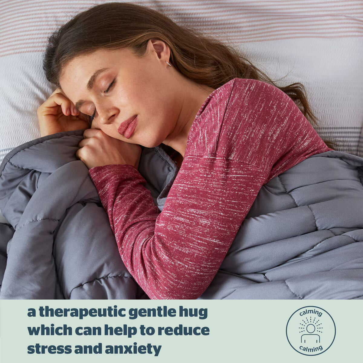 Wellbeing Adult Weighted Blanket, 6.8Kg