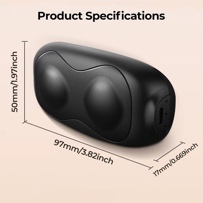 Magnetic Rechargeable Hand Warmers 2 in 1 Rechargeable Hand Warmer Portable Hand Warmer Hunting Golf Camping Gear Warm Gifts