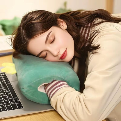 Children'S Plush Pillows Hand Warmers Gloves Adults Cartoon Nap Pillows Cushions Creative Hand Warmers Plush Children'S Day Gift